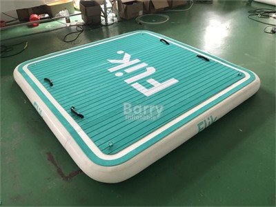 Customized Platform Water Inflatable Dock Floats Inflatable Floating Dock